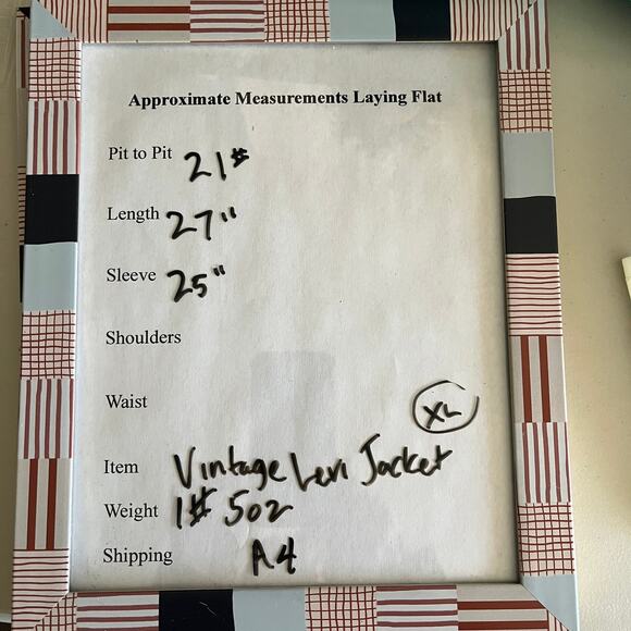 VTG Womens Levi's Olive Utility Jacket Hippie Indie Grunge Y2K Boho Gorpcore XL - Picture 8 of 9